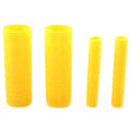 Motorcycle Hand Grips for Dirt Bike (Soft TRP, Yellow)