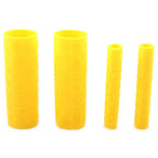 Motorcycle Hand Grips for Dirt Bike (Soft TRP, Yellow)
