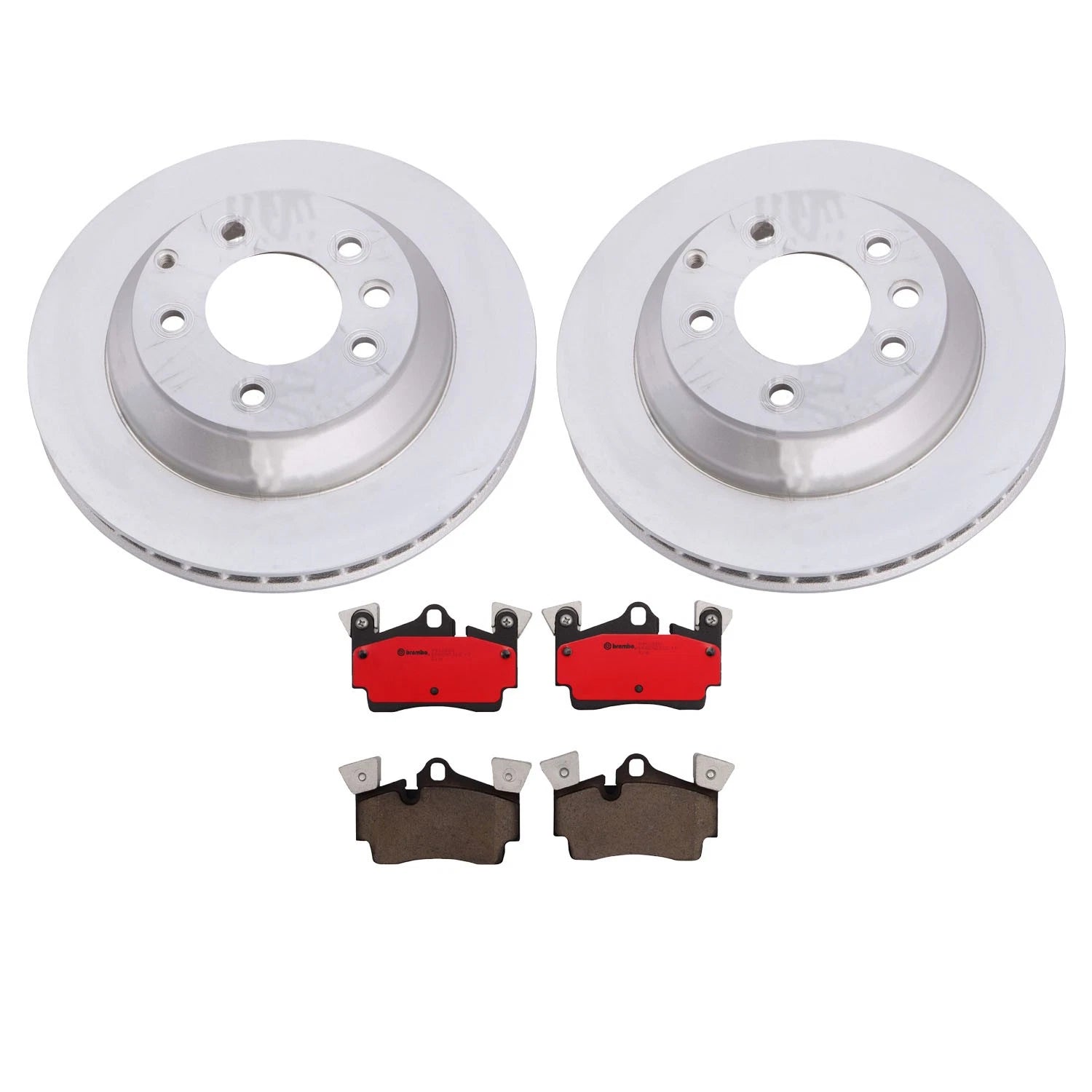 Rear Brake Kit 330mm Rotors & Brembo Ceramic Pads for Q7 Cayenne Touareg (2007–2018)