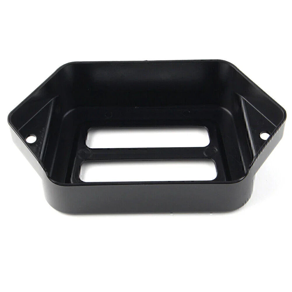Black Voltage Regulator Cover for Harley Road Glide, Road King (1998-2008)