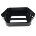 Black Voltage Regulator Cover for Harley Road Glide, Road King (1998-2008)