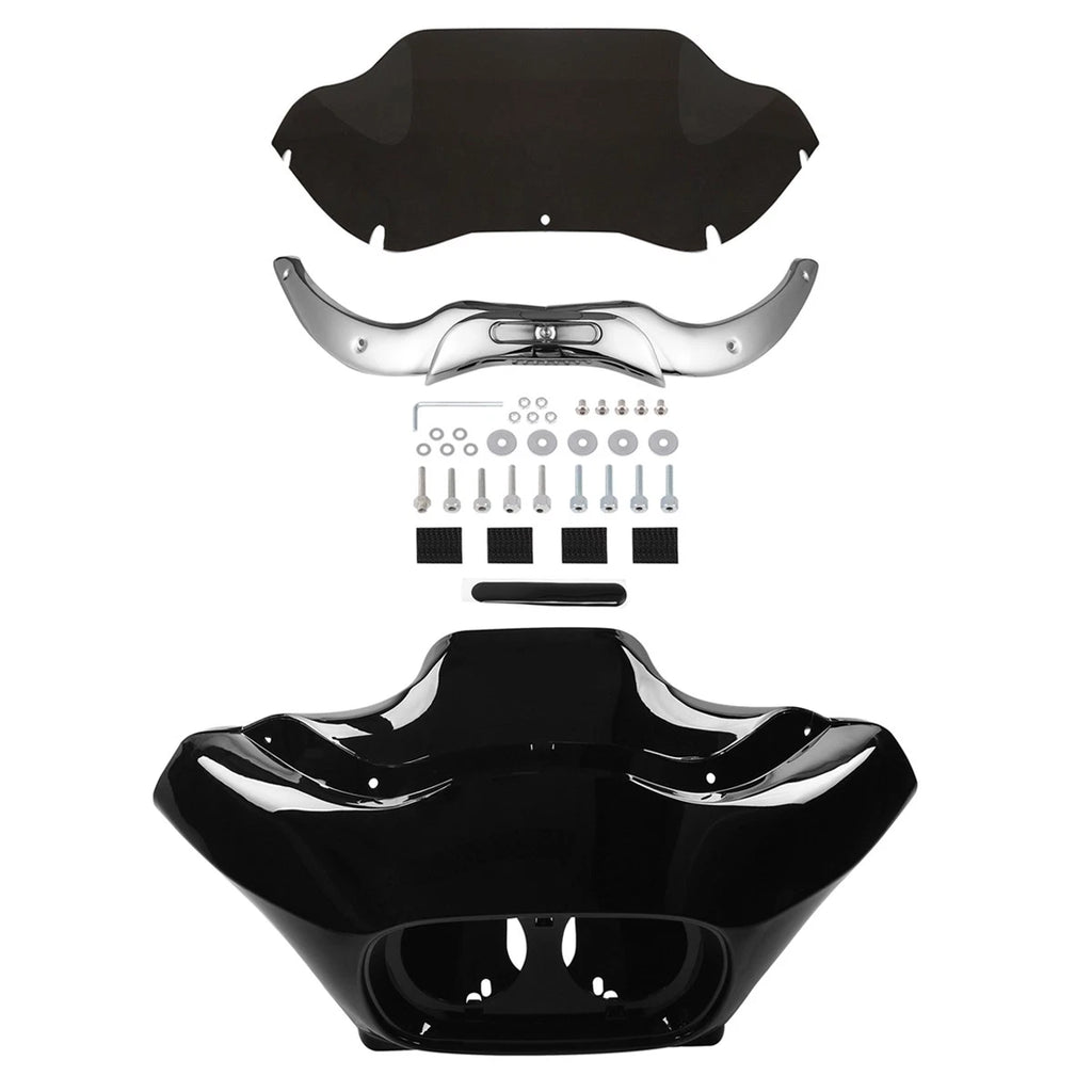 Inner & Outer Fairings Windshield Trim for Harley Road Glide (1998–2013)