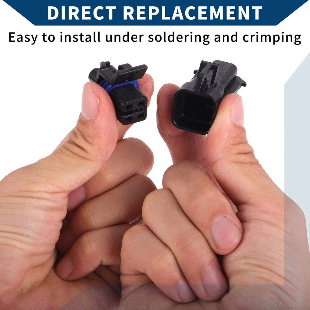 Set of 4 Oxygen Sensor Ignition Coil Plugs for Chevy 