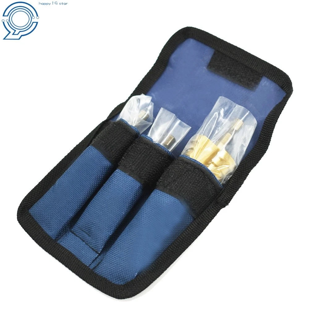 3 Pack HSS Steel Step Cone Drill Bit Set 4-20mm/4-12mm/4-32mm