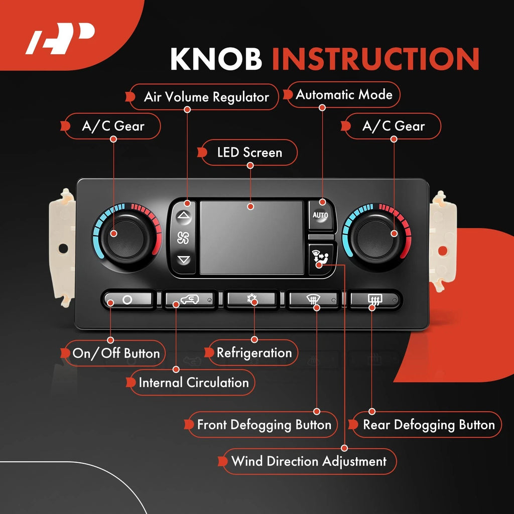 A/C & Heater Climate Control Module for Chevy GMC Buick Olds