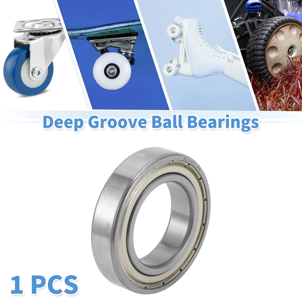 6008ZZ Deep Groove Ball Bearings for Scooter Skateboard Wheel (40x68x15mm)