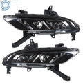 Front Bumper Fog Light Lamps Assembly Kit for Nissan Maxima (2016–2019)