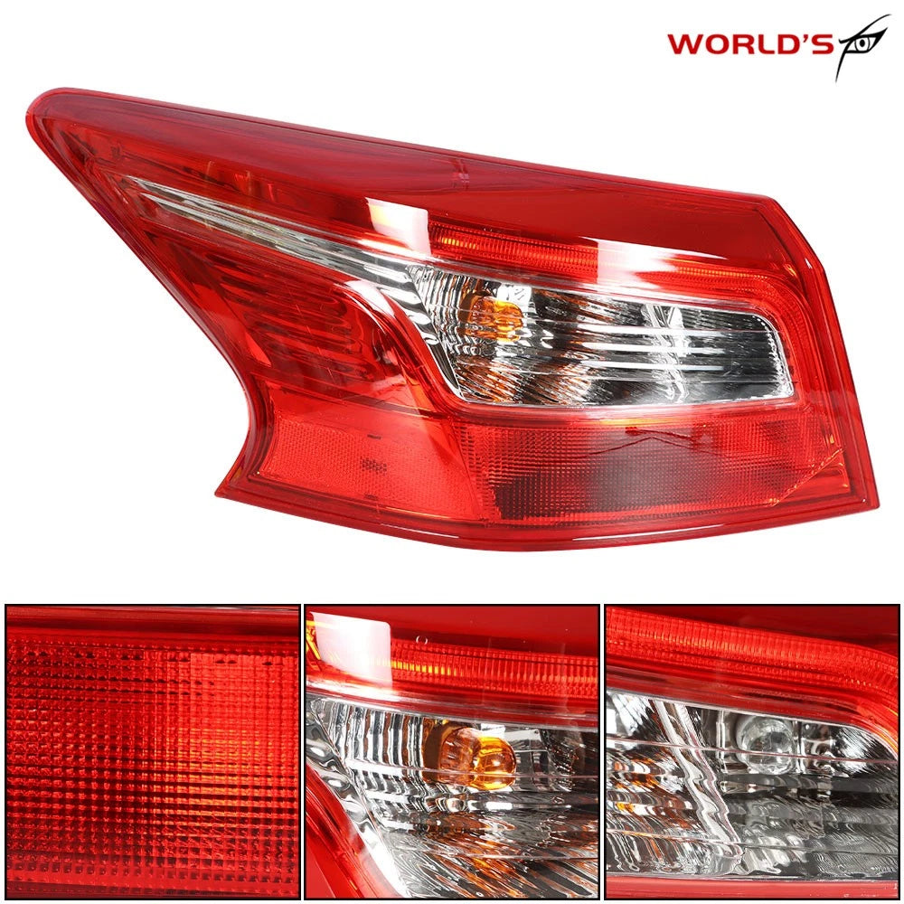 Tail Light Brake Lights for Nissan Sentra (2016–2018) Outer Replacement