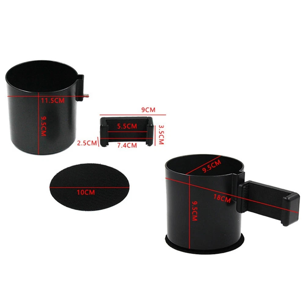 Cup Holder Bracket for Kayak Paddleboard Canoe Boat with Phone Clamp