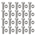 Set of 20 Auger Shear Pins Bolts & Nuts for Snowblowers