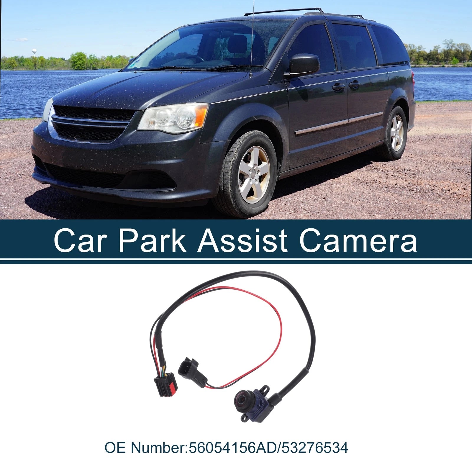 Rear View Backup Camera for Dodge Grand Caravan (2008–2020)