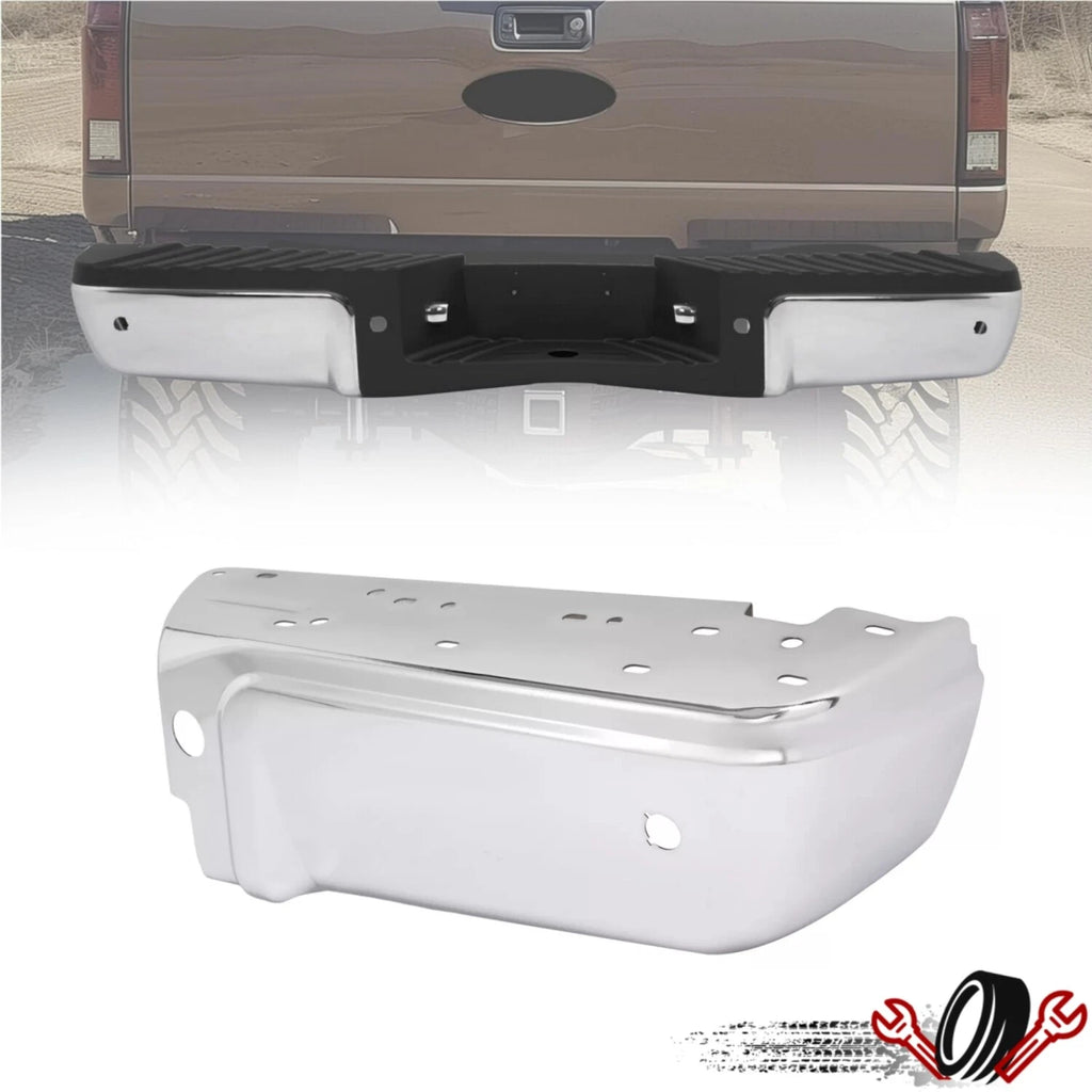 Chrome Rear Right Bumper End for Ford F250 F350 F550 (2008–2016)