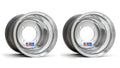 Set of 2 DWT Polished Rear Wheels Rims 10" 10x8 for Yamaha Blaster (200)