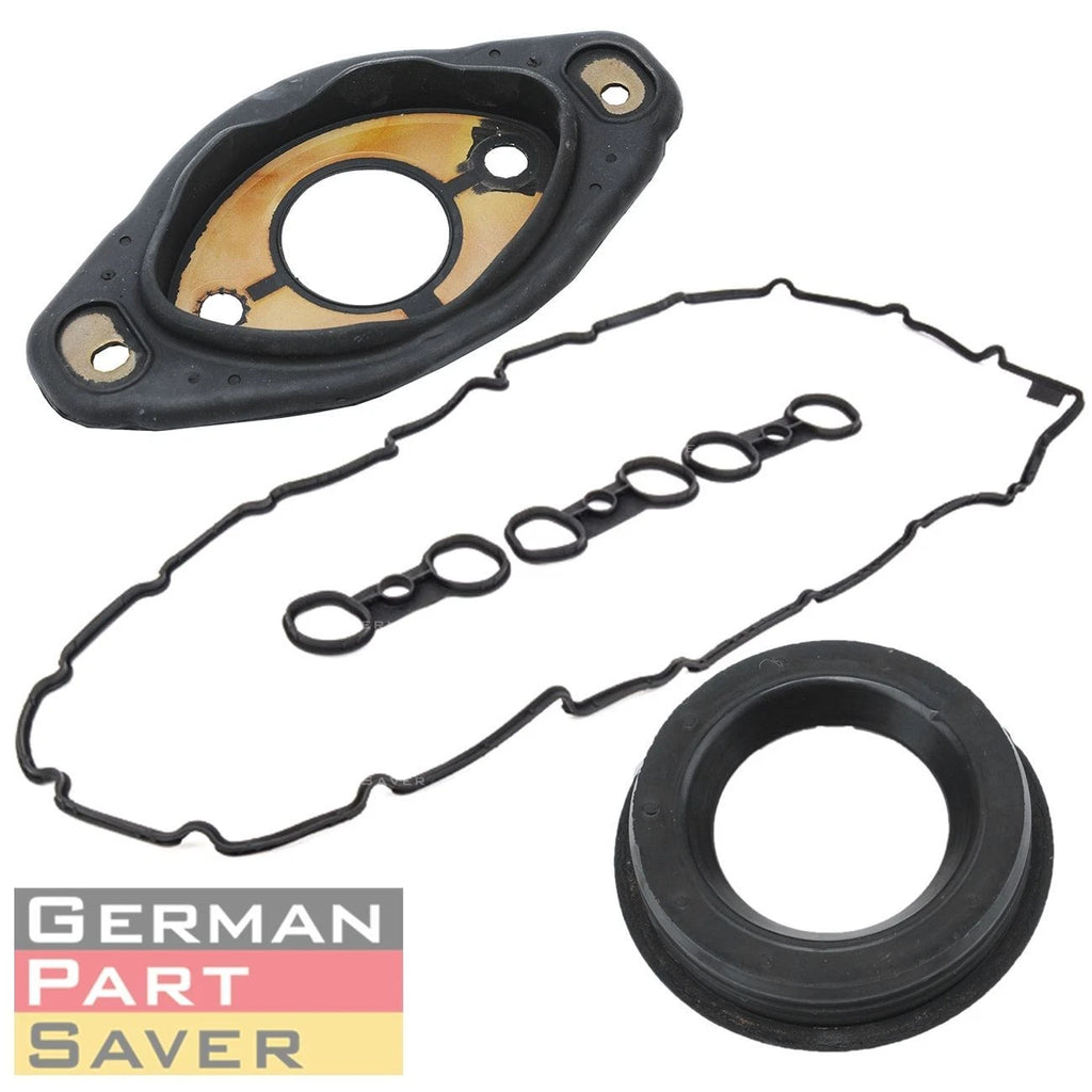 Camshaft Adjuster Eccentric Shaft Seal with Valve Cover Gasket for BMW N52 (2006–2013)