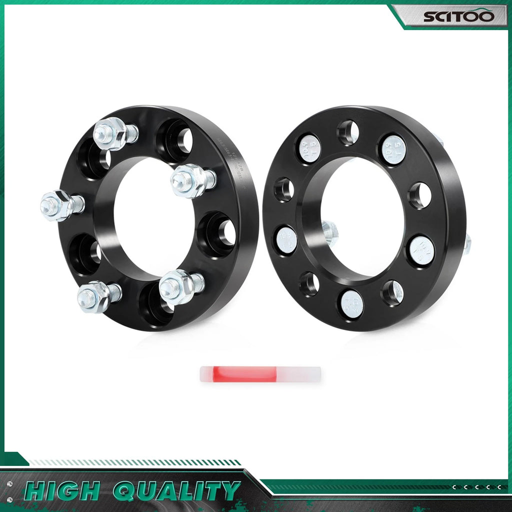 2X 1" Wheel Spacers 5x4.5 5x114.3mm 12X1.25 for Infiniti Q50 (2014–2022)