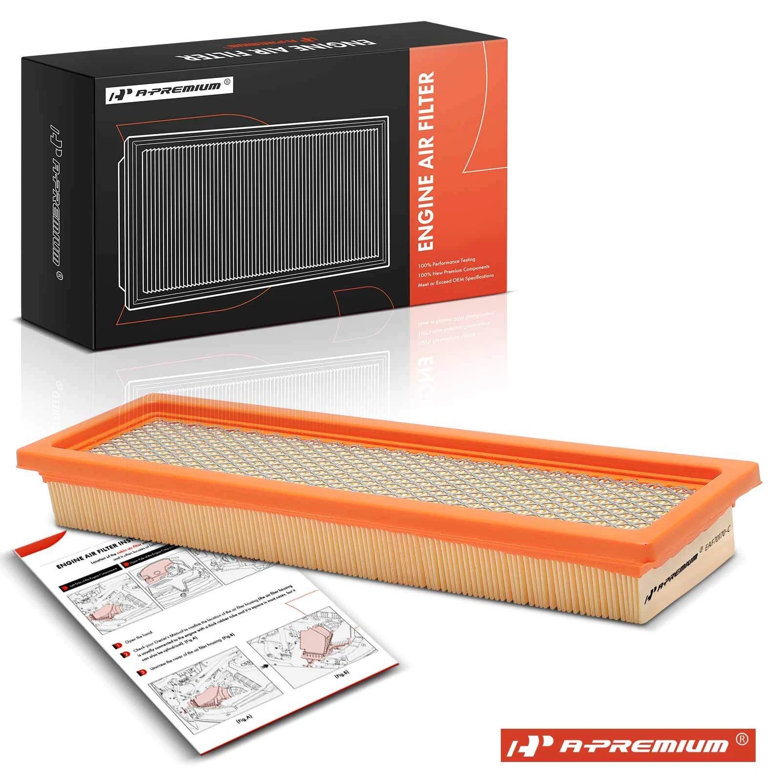 Engine Air Filter for Chevy Caprice, Buick Roadmaster, Olds (1990–1993)