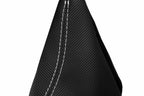 E Brake Boot Cover for BMW F30 F31 F32 F33 F34 F35 (2014–2019) Carbon Fiber White Stitch