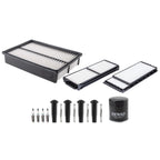Tune Up Kit 4 Spark Plugs & Boots for Mazda 3 GS GX i 2.0L L4 (2004–2005)