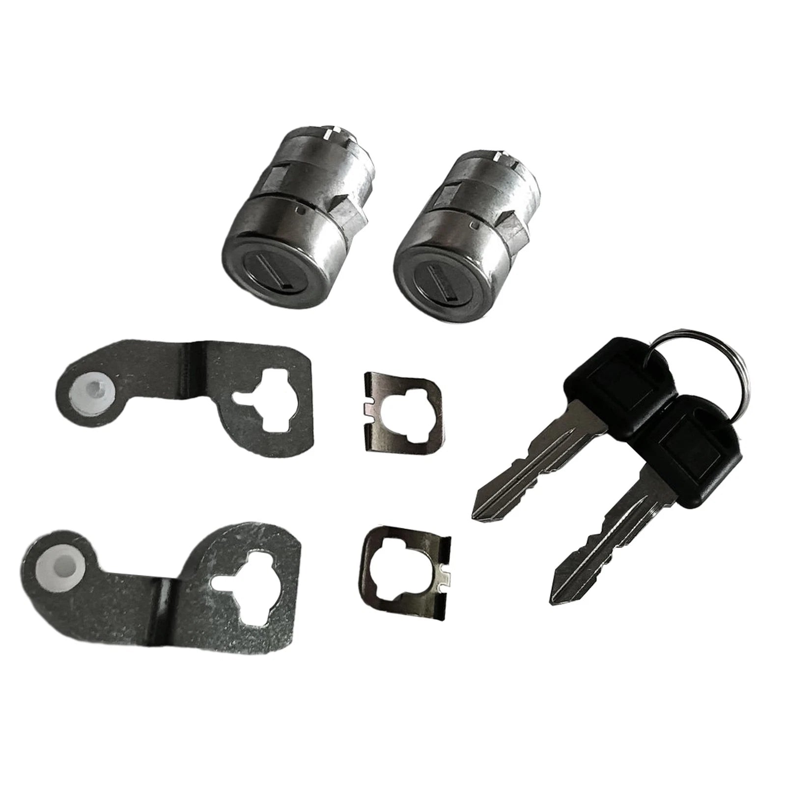 Door Lock Cylinder Set with Keys for Chevy Silverado (2001–2006)