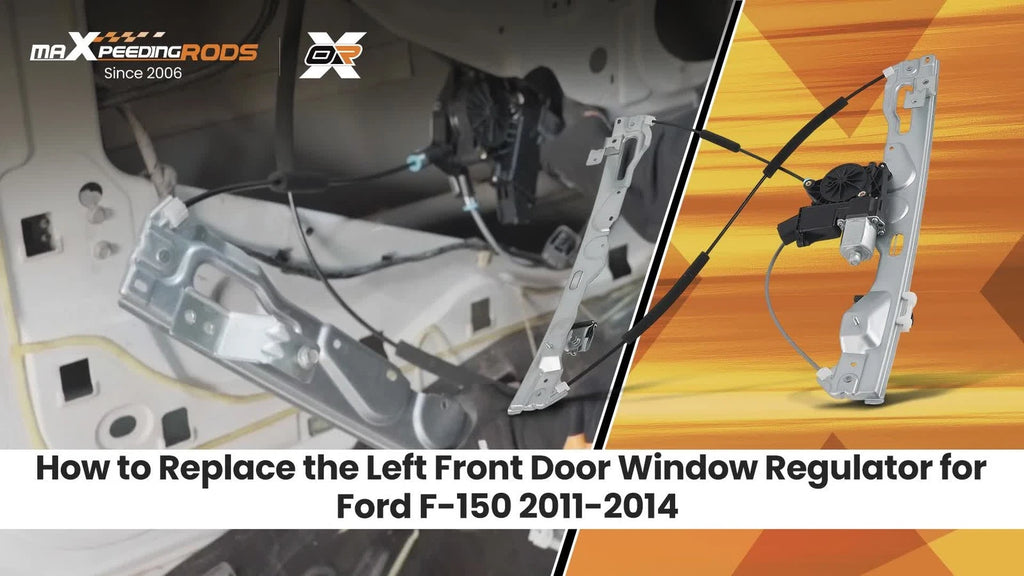 Front Left Window Regulator Motor Assembly for Lincoln Mark LT, Ford F-150 (2011–2014)