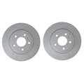 Set of 2 Rear Solid 288mm Disc Brake Rotors for Audi A4 Quattro (2005–2009)