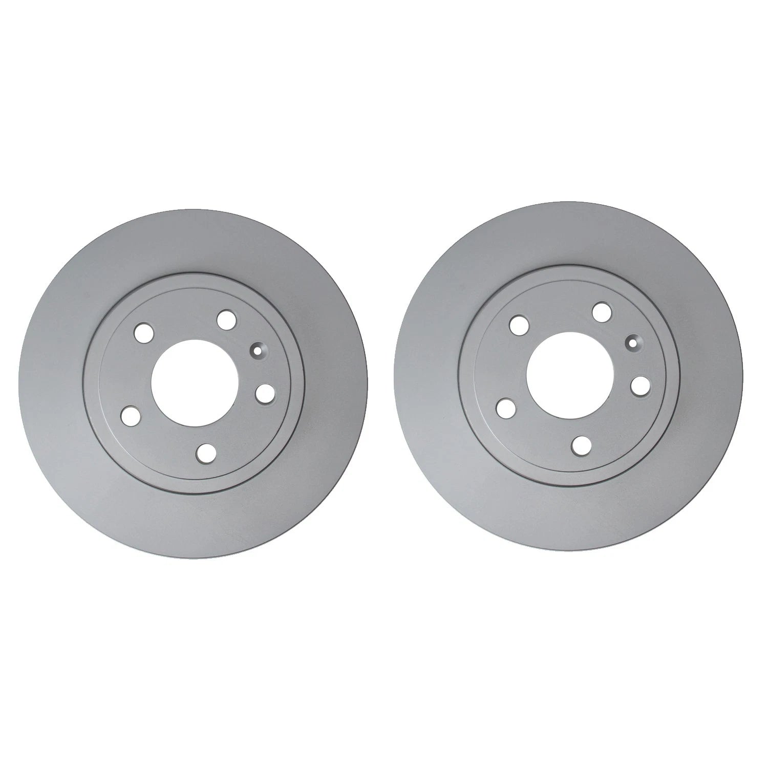 Set of 2 Rear Solid 288mm Disc Brake Rotors for Audi A4 Quattro (2005–2009)
