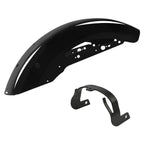 Black Rear Fender & Support Bracket for Harley Sportster XL883 XL1200 (2010–2022)