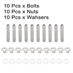10pcs Exhaust Manifold Bolt Studs for Honda Acura B C D F H K Series (1990–2023)