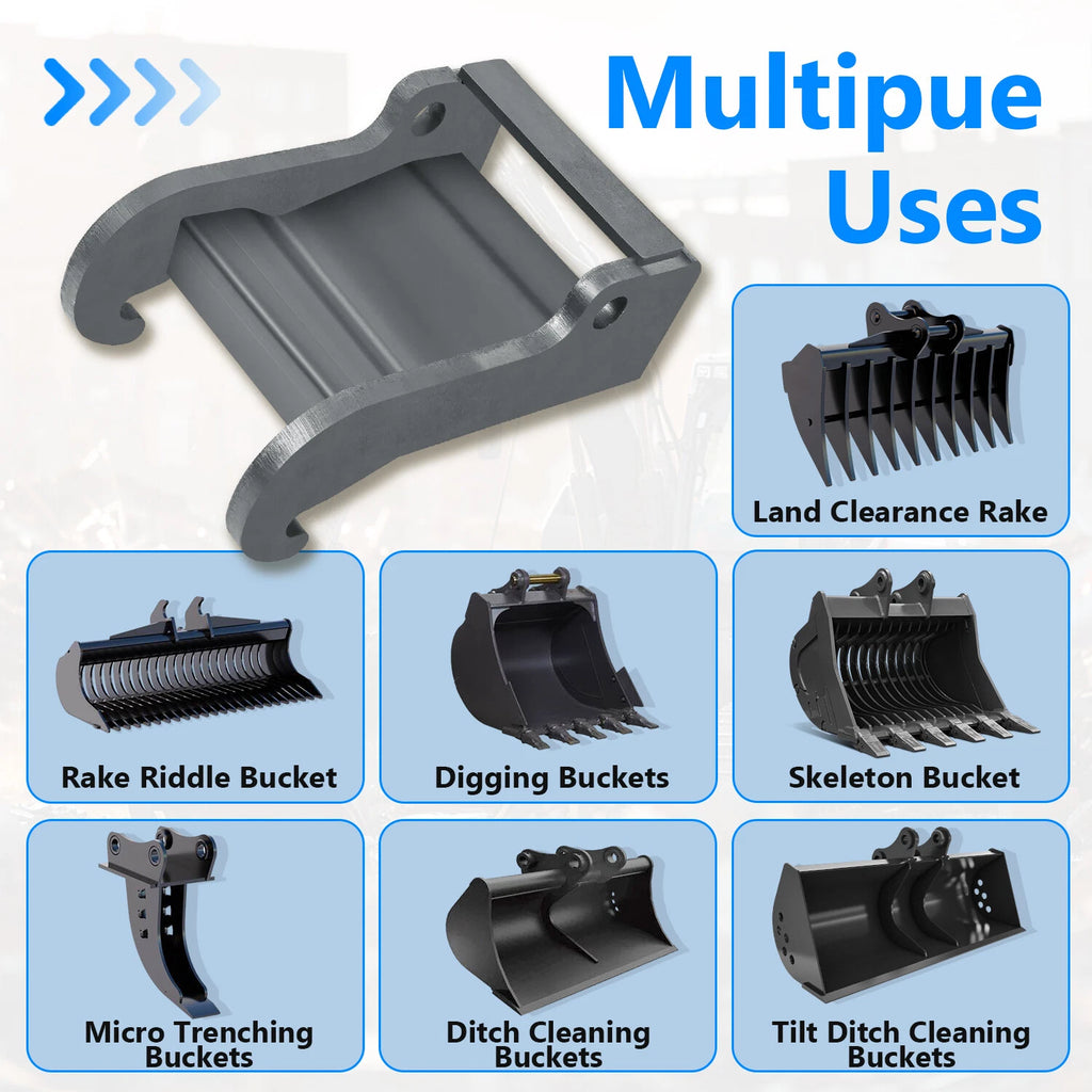 Excavator Coupler Bracket for Bobcat E26-E63 (2016–2023)