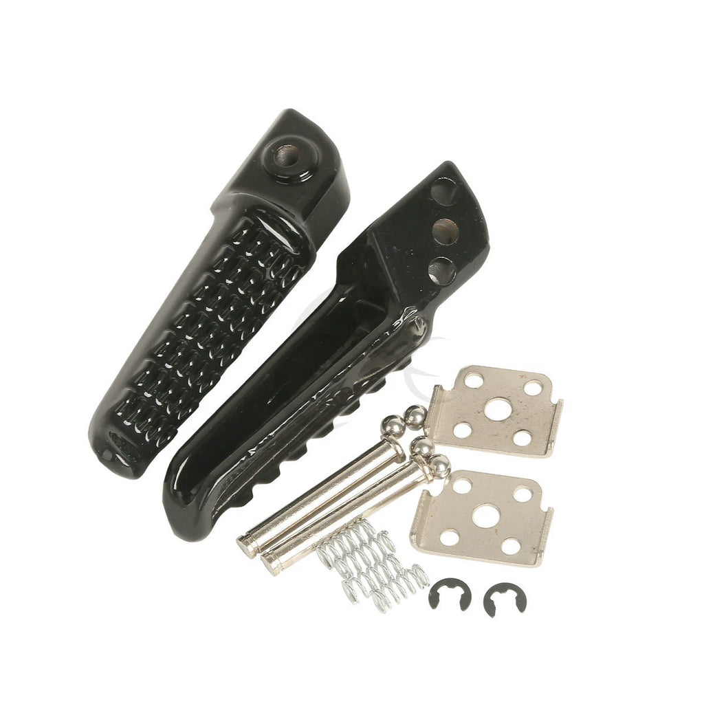 Aluminum Rear Passenger Footrests Foot Pegs for Kawasaki ZX6R ZX9R ZX10R ZX12R (2000–2023)