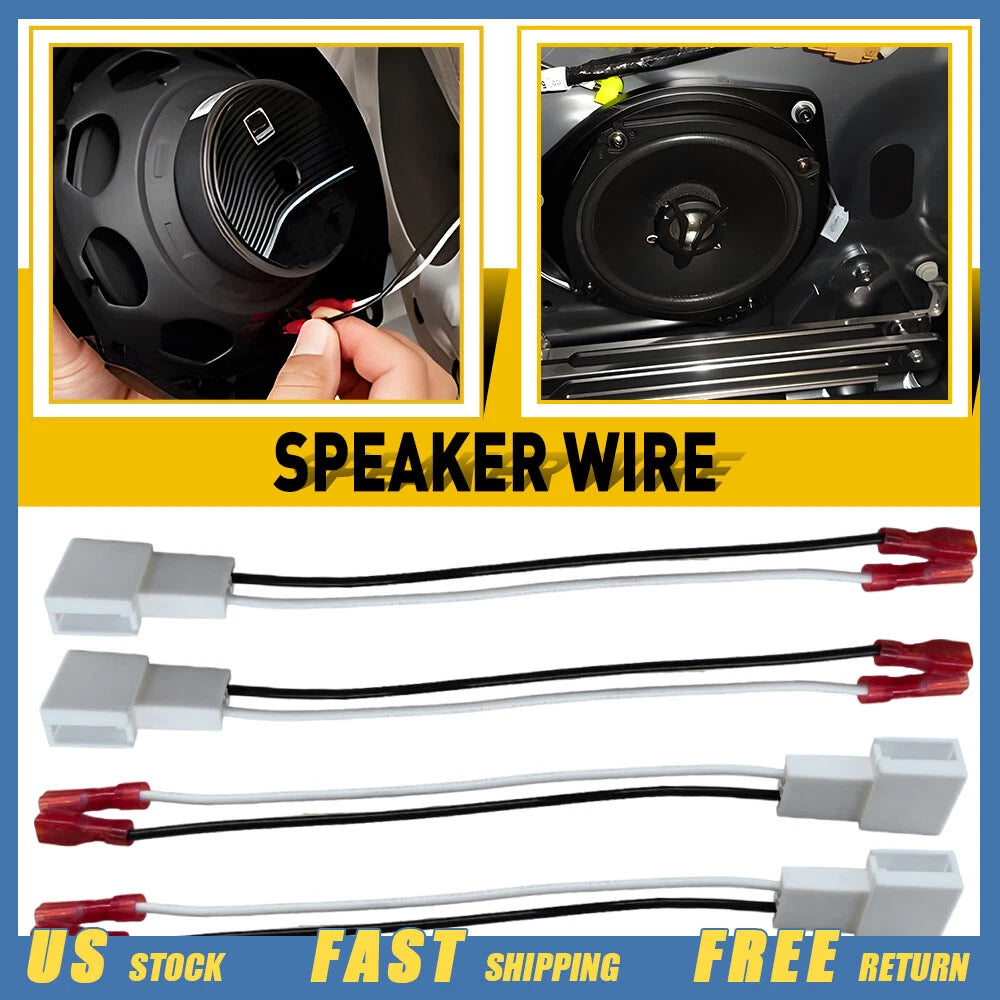Speaker Dash Tweeter Wire Harness Plug for Toyota Highlander Celica Yaris Camry