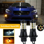 LED Switchback Turn Signal DRL Bulbs for Subaru WRX STi (2015–2019)