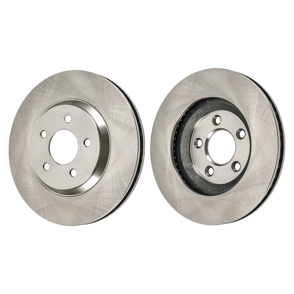 Front Ceramic Brake Pads and Rotors for Ford Mustang V8 4.6L (2005–2010)
