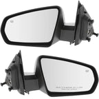 Set of 2 Heated Mirrors for Dodge Avenger (2008–2014)