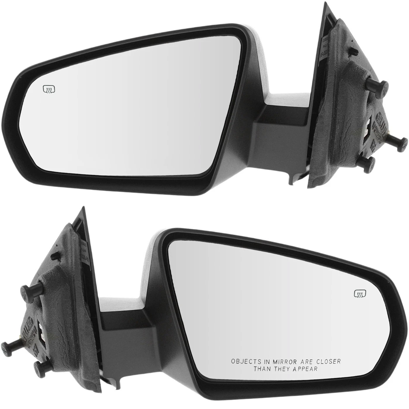 Set of 2 Heated Mirrors for Dodge Avenger (2008–2014)