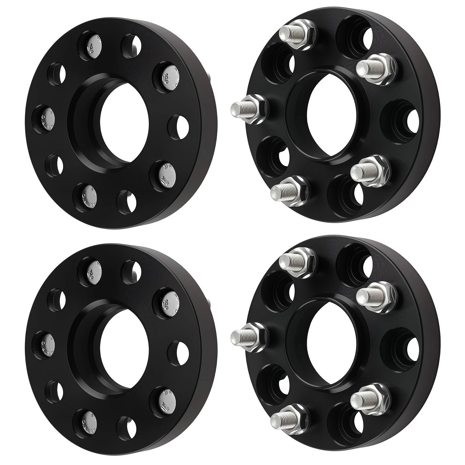 4pc Wheel Spacers for Acura MDX ILX CL Honda Civic (5x114.3mm M12x1.5 64.1mm)