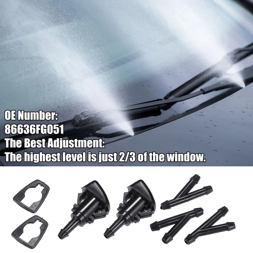 Set of 1 Windshield Washer Nozzle No.86636FG051 for Subaru Outback (2010–2023)