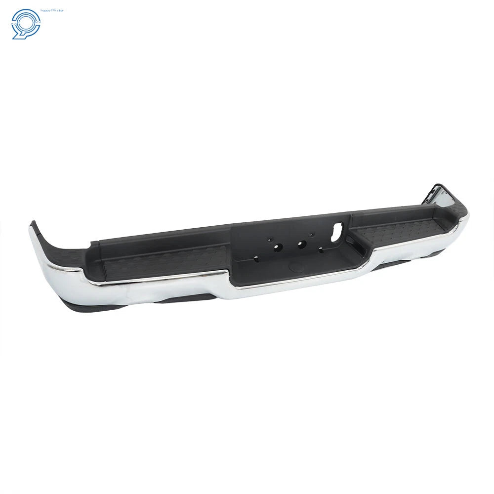Chrome Steel Rear Bumper Assembly for RAM 1500 (2019–2022)