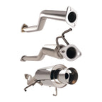 4" Muffler Tip CatBack Exhaust System for Honda Civic (2001-2005)