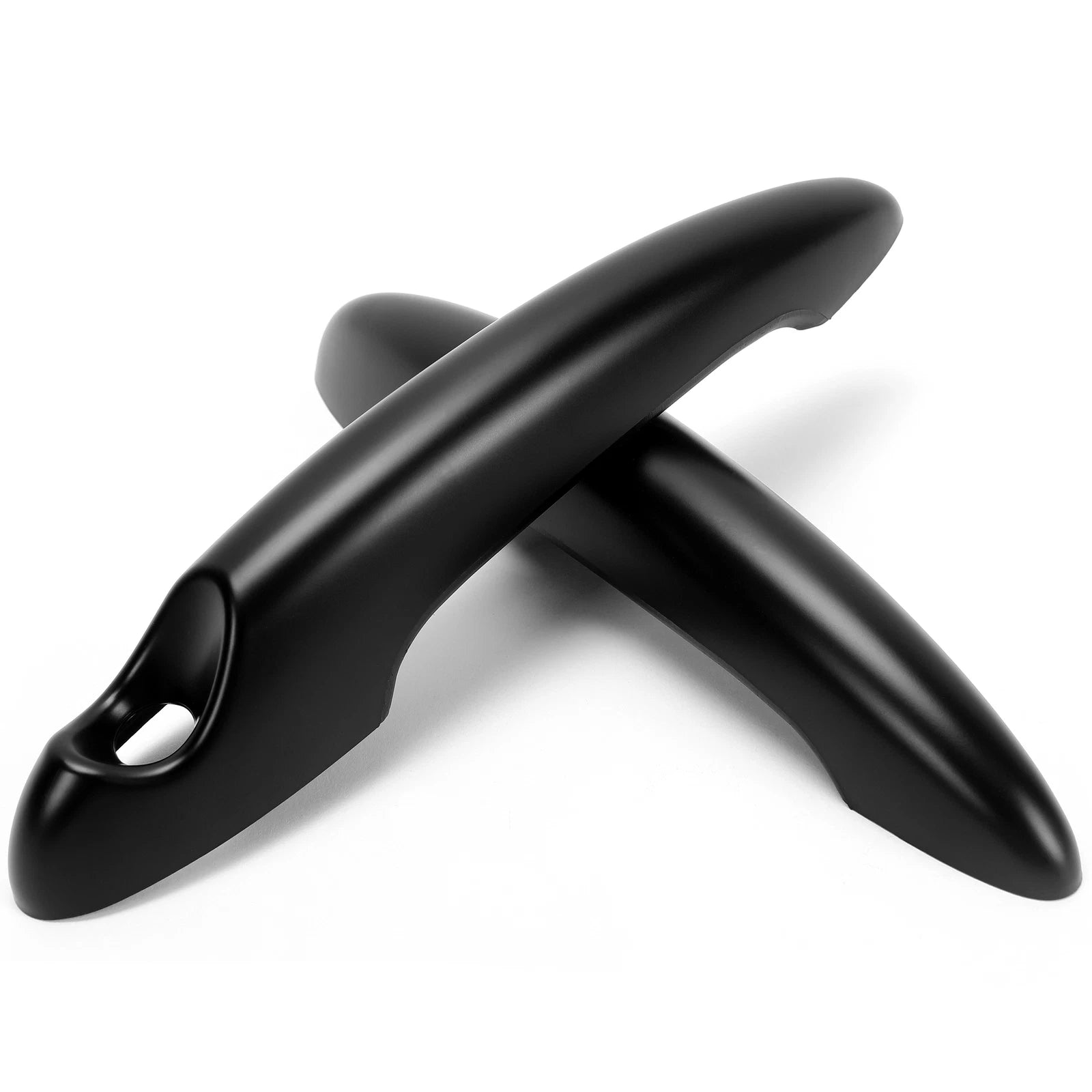 Pair Matte Black Door Handle Covers for MINI Cooper S (2001–2016)
