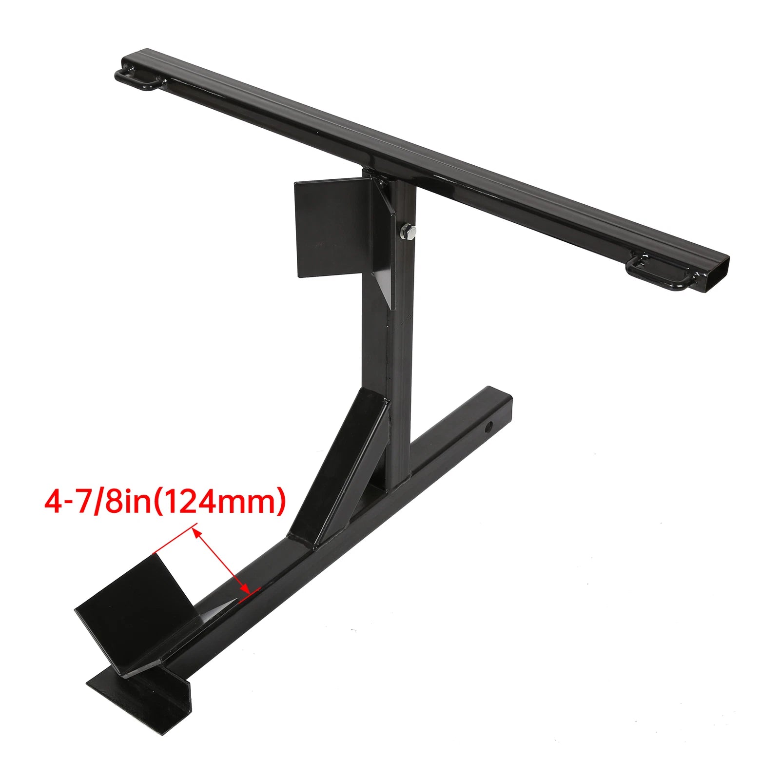 Motorcycle Carrier Tow Hitch Rack for HECASA (Black)