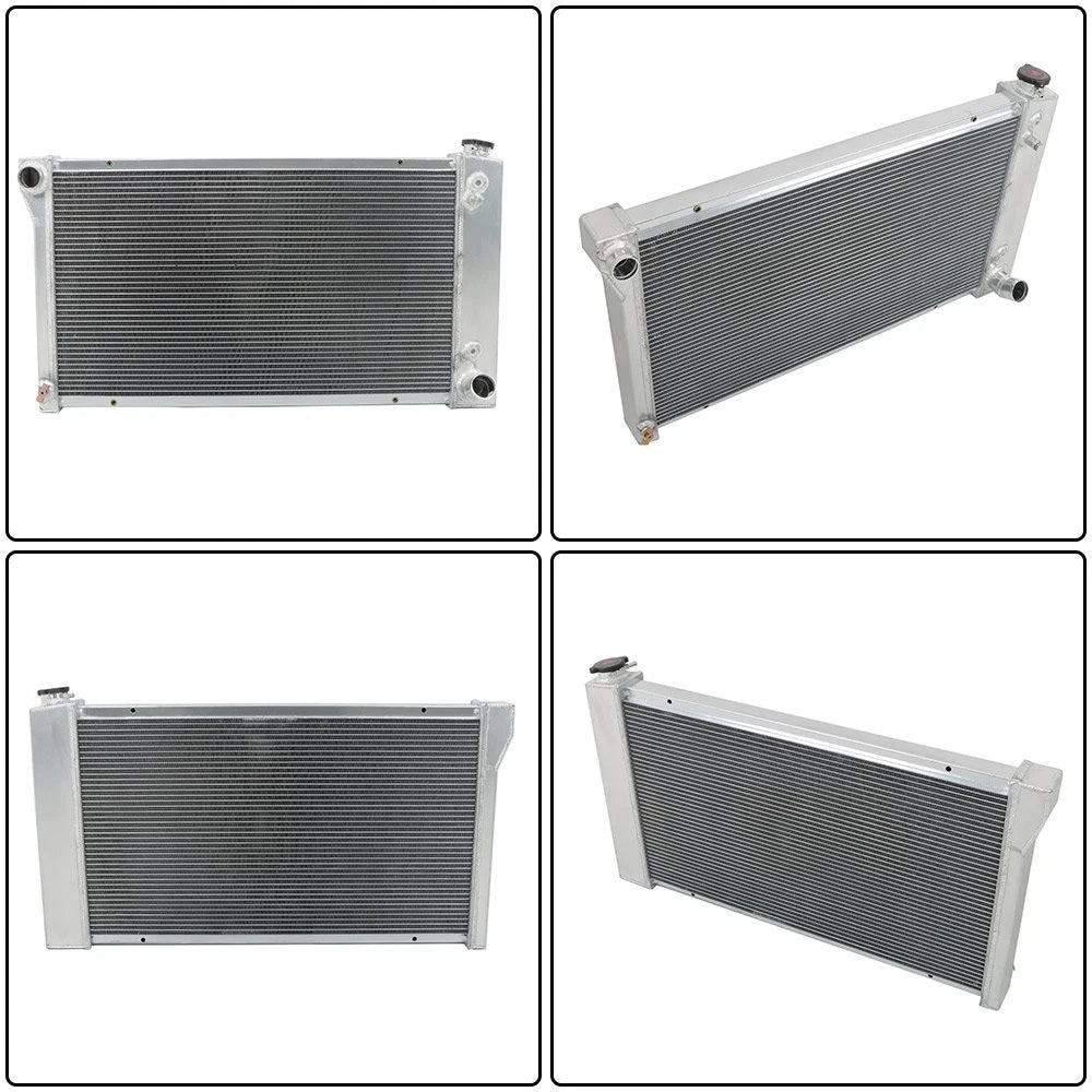 4 Row Radiator for Chevrolet C10 Suburban GMC C15/C1500 (1967–1972) CC369