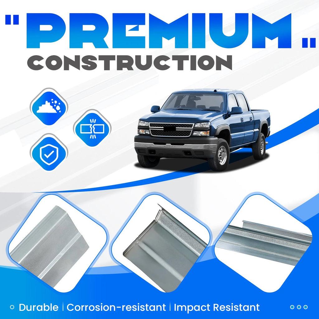 Rocker Panels & Cab Corner for Chevy Silverado GMC Sierra 1999–2007