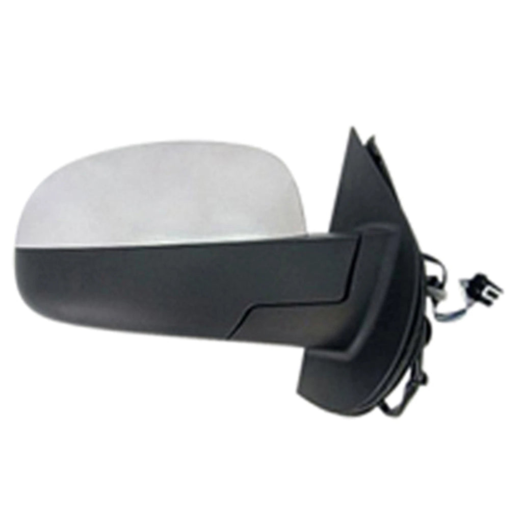 Replacement Brushed Passenger Side Power Door Mirror Heated for Toyota (2005–2015)