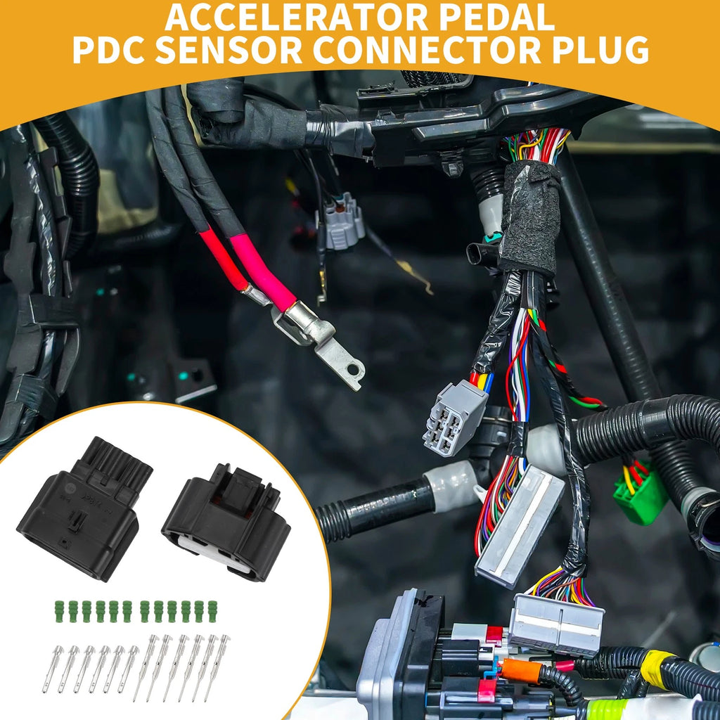 6 Pin Accelerator Pedal Sensor Connector Plug for Honda 