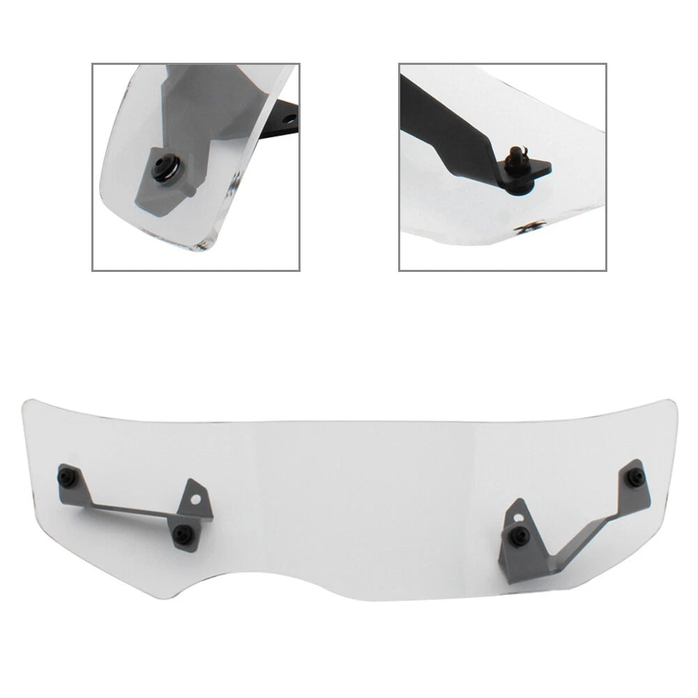 Windscreen Airflow Extension for BMW R1200GS LC/Adv (2013–2019), R1250GS/Adv (2019–2021)