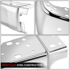 Left Side Chrome Rear Bumper End Cap for Toyota Tundra (2014–2021)