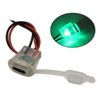 2-Pin Type C Input Socket with LED Light Plate for
