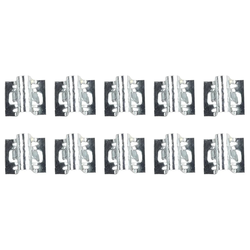 10Pcs Metal Retainer Clip for Universal Car Dashboards DVD/CD Panel Plate