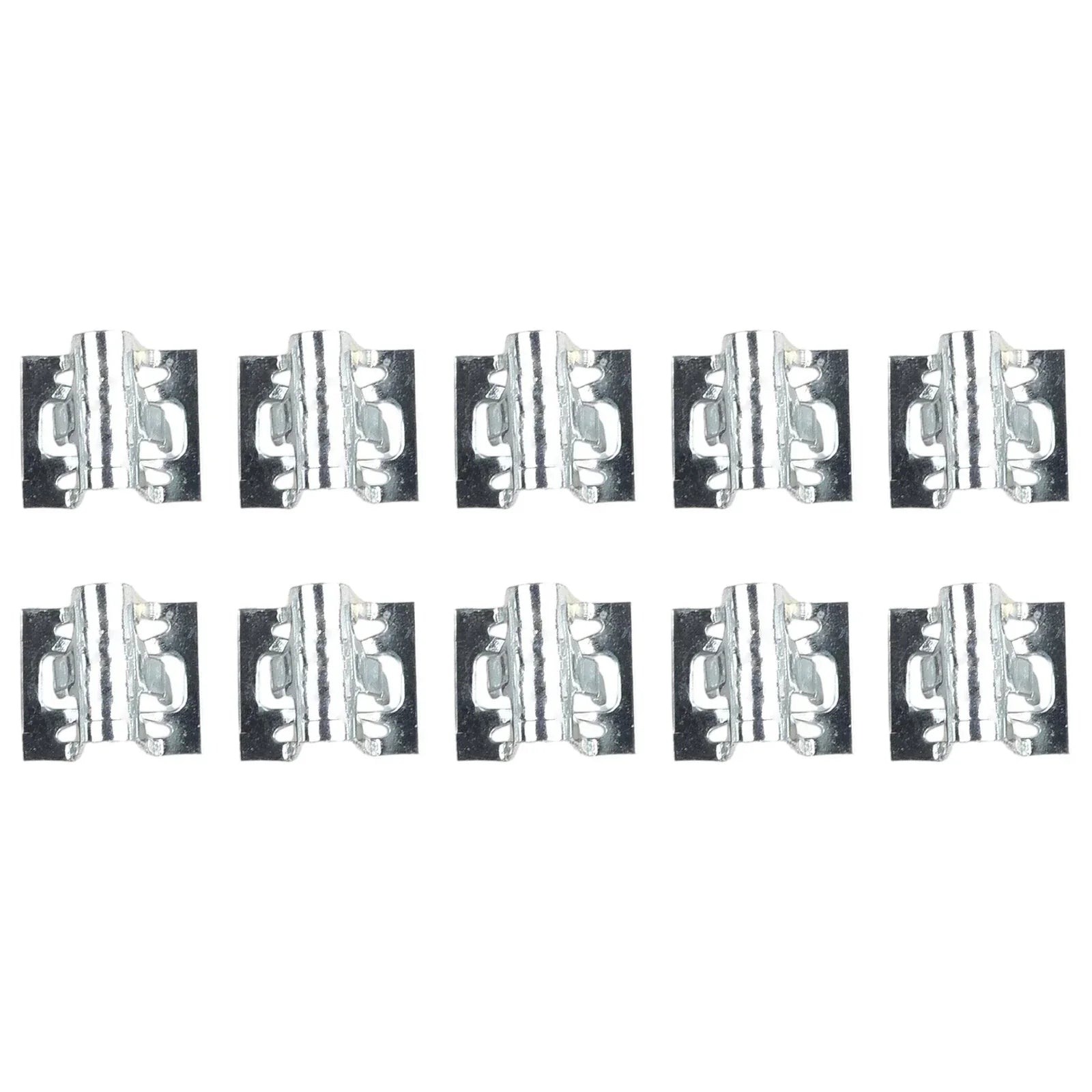 10Pcs Metal Retainer Clip for Universal Car Dashboards DVD/CD Panel Plate